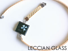 ブレスレット　Tomoeさんガラスフュージング作品｜岐阜cotola｜レチアンガラス資格認定講座