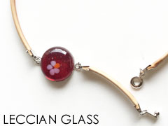 ブレスレット　Tomoeさんガラスフュージング作品｜岐阜cotola｜レチアンガラス資格認定講座