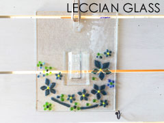 一輪挿し　Tomoeさんガラスフュージング作品｜岐阜cotola｜レチアンガラス資格認定講座