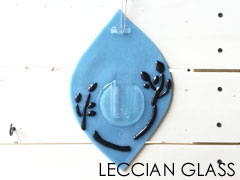 一輪挿し　Tomoeさんガラスフュージング作品｜岐阜cotola｜レチアンガラス資格認定講座